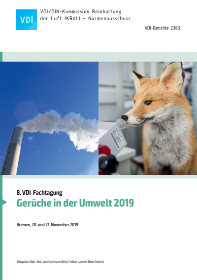 Cover des Buchs: Gerüche in der Umwelt 2019