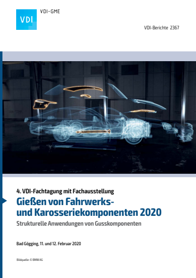 Cover des Buchs: Gießen von Fahrwerks- und Karosseriekomponenten 2020