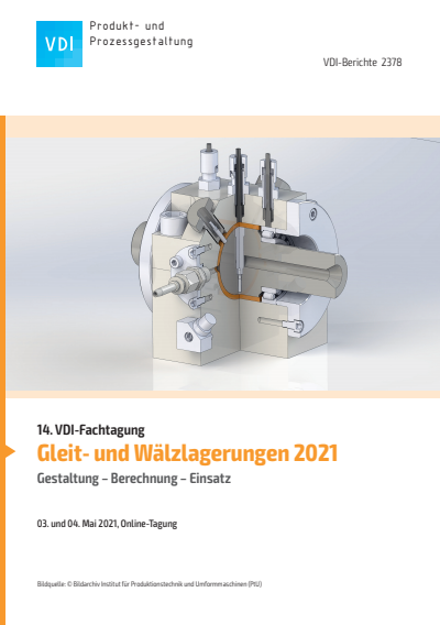 Cover des Buchs: Gleit- und Wälzlagerungen 2021