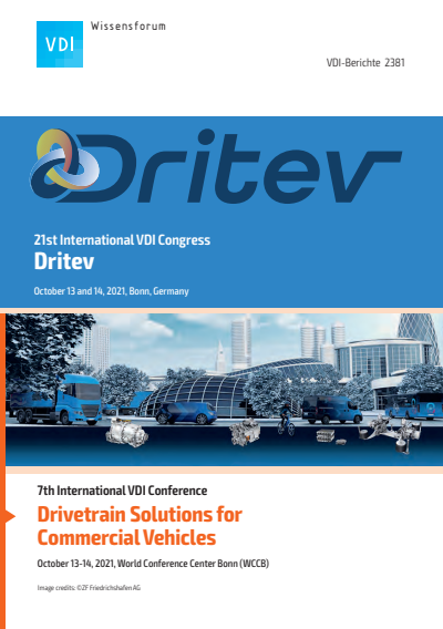 Cover des Buchs: DRITEV – Drivetrain for Vehicles 2021