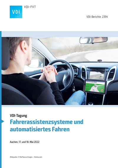 Cover des Buchs: Fahrerassistenzsysteme und automatisiertes Fahren