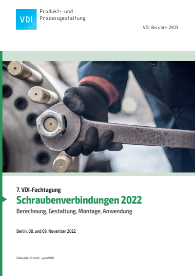 Cover des Buchs: Schraubenverbindungen 2022