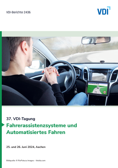 Cover des Buchs: Fahrerassistenzsysteme und automatisiertes Fahren 2024