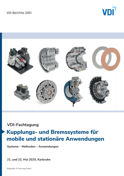 Cover des Buchs: Kupplungs- und Bremssysteme für mobile und stationäre Anwendungen