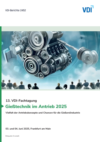 Cover des Buchs: Gießtechnik im Antrieb 2025