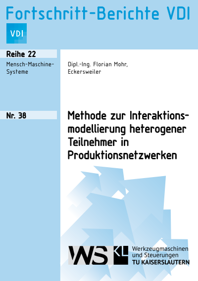 Cover des Buchs: Methode zur Interaktionsmodellierung heterogener Teilnehmer in Produktionsnetzwerken