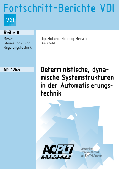 Cover des Buchs: Deterministische, dynamische Systemstrukturen in der Automatisierungstechnik