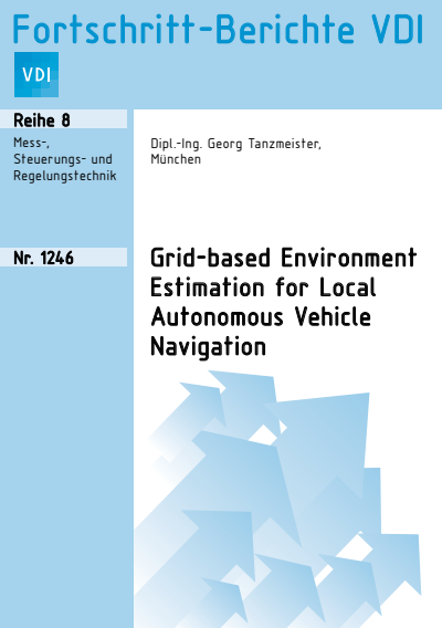 Cover des Buchs: Grid-based Environment Estimation for Local Autonomous Vehicle Navigation