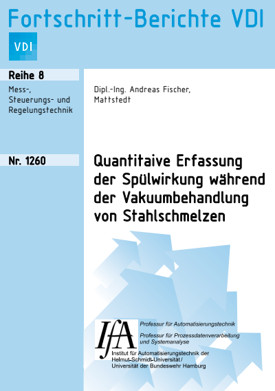 Cover des Buchs: Quantitative Erfassung der Spülwirkung während der Vakuumbehandlung von Stahlschmelzen