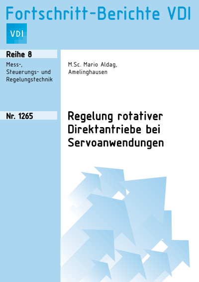 Cover des Buchs: Regelung rotativer Direktantriebe bei Servoanwendungen