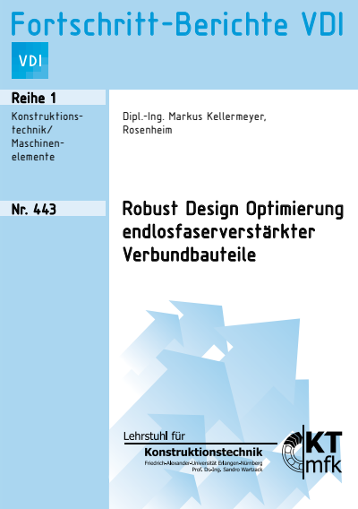 Cover des Buchs: Robust Design Optimierung endlosfaserverstärkter Verbundbauteile