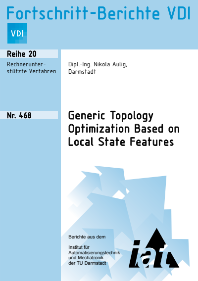 Cover des Buchs: Generic Topology Optimization Based on Local State Features