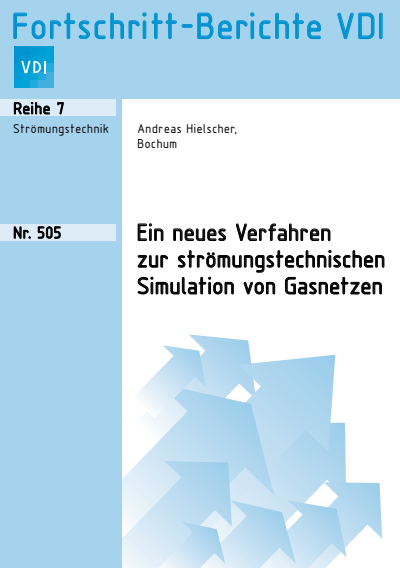 Cover des Buchs: Ein neues Verfahren zur strömungstechnischen Simulation von Gasnetzen