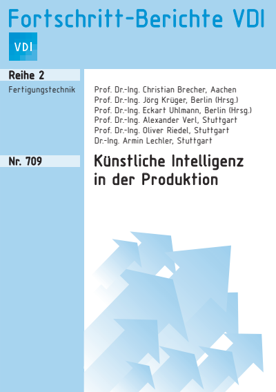 Cover des Buchs: Künstliche Intelligenz in der Produktion
