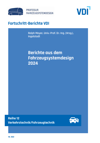 Cover des Buchs: Berichte aus dem Fahrzeugsystemdesign 2024