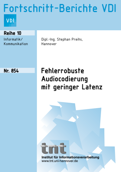 Cover des Buchs: Fehlerrobuste Audiocodierung mit geringer Latenz