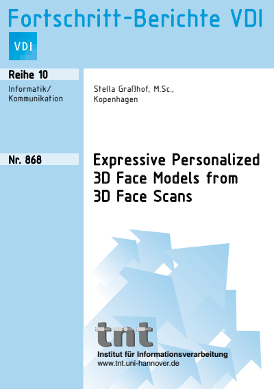Cover des Buchs: Expressive Personalized 3D Face Models from 3D Face Scans