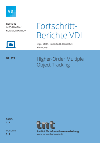 Cover des Buchs: Higher-Order Multiple Object Tracking