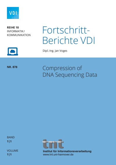 Cover des Buchs: Compression of DNA Sequencing Data
