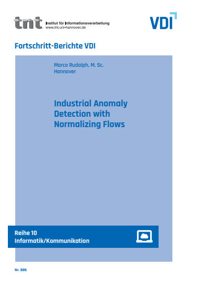Cover des Buchs: Industrial Anomaly Detection with Normalizing Flows