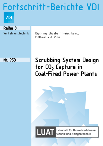 Cover des Buchs: Scrubbing System Design for CO2 Capture in Coal-Fired Power Plants
