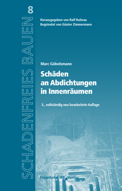 Cover des Buchs: Schäden an Abdichtungen in Innenräumen.