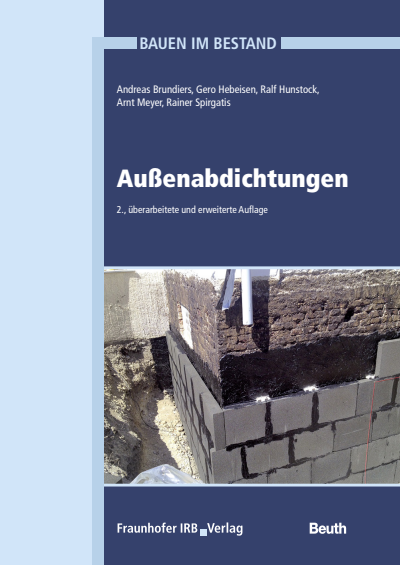 Cover des Buchs: Außenabdichtungen.
