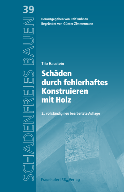 Cover des Buchs: Schäden durch fehlerhaftes Konstruieren mit Holz.