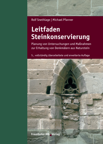 Cover des Buchs: Leitfaden Steinkonservierung