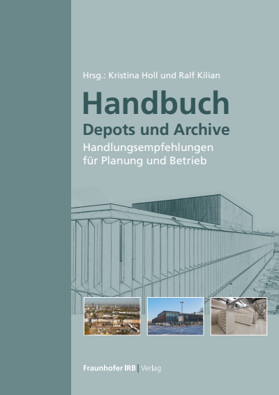 Cover des Buchs: Handbuch Depots und Archive.
