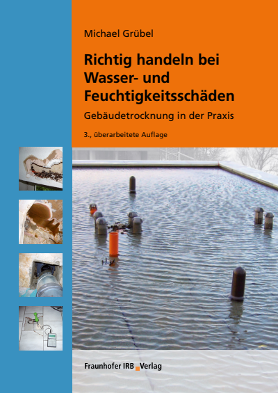 Cover des Buchs: Richtig handeln bei Wasser- und Feuchtigkeitsschäden.