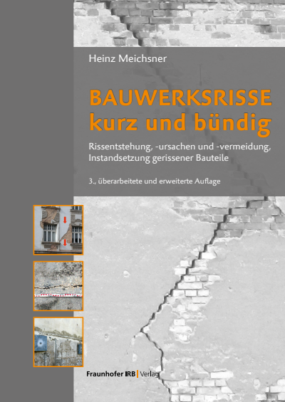 Cover des Buchs: Bauwerksrisse kurz und bündig.
