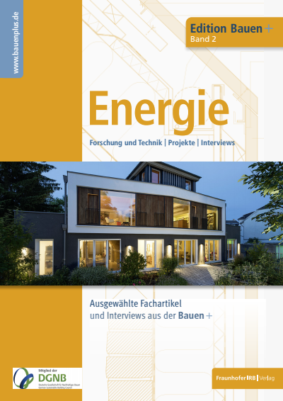 Cover of book: Bauen+ Schwerpunkt: Energie.