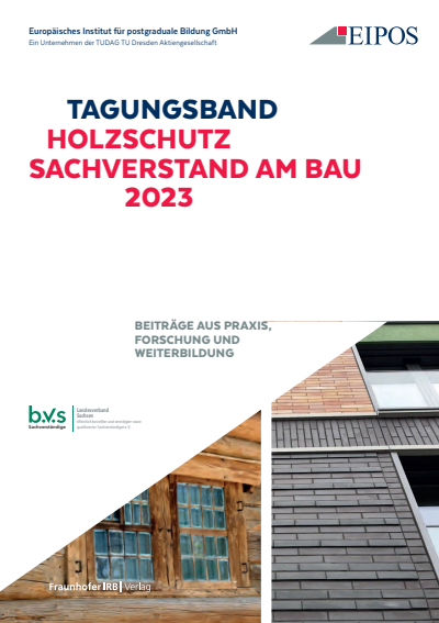 Cover des Buchs: Tagungsband: Holzschutz - Sachverstand am Bau 2023.
