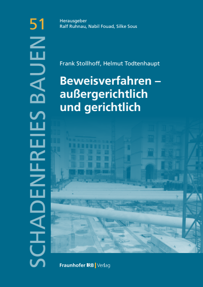 Cover des Buchs: Beweisverfahren – außergerichtlich und gerichtlich
