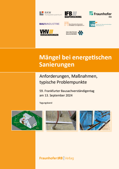Cover des Buchs: Mängel bei energetischen Sanierungen