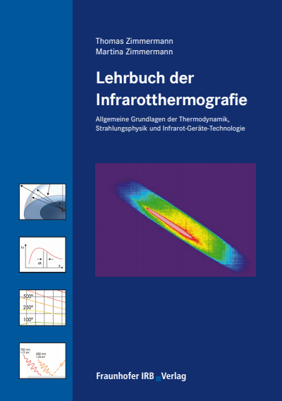 Cover of book: Lehrbuch der Infrarotthermografie.
