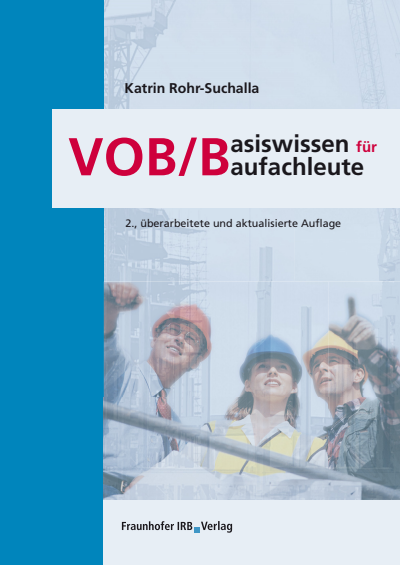 Cover des Buchs: VOB/B - Basiswissen für Baufachleute.