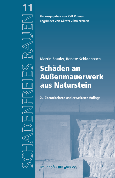 Cover des Buchs: Schäden an Außenmauerwerk aus Naturstein.