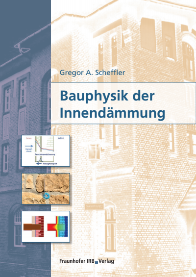 Cover of book: Bauphysik der Innendämmung.