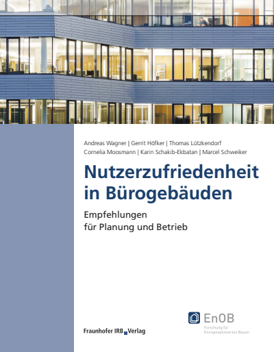 Cover des Buchs: Nutzerzufriedenheit in Bürogebäuden.