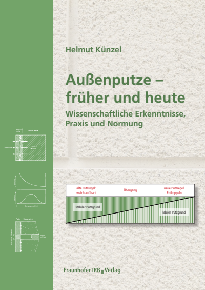 Cover of book: Außenputze - früher und heute.