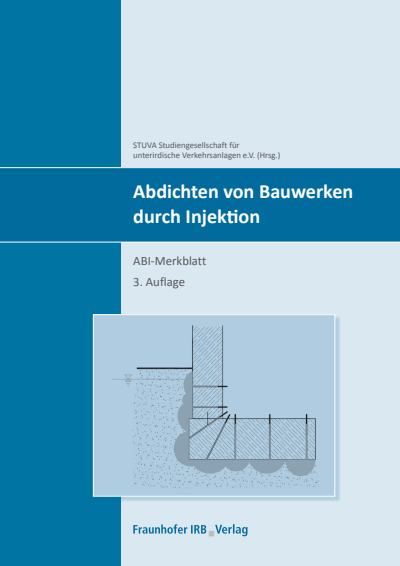 Cover des Buchs: Abdichten von Bauwerken durch Injektion.