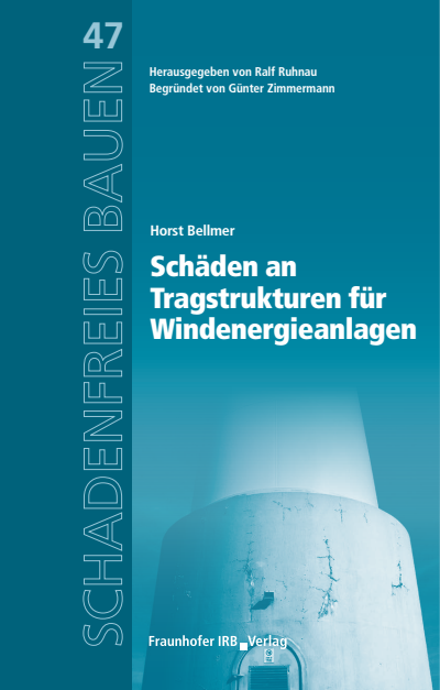 Cover des Buchs: Schäden an Tragstrukturen für Windenergieanlagen.