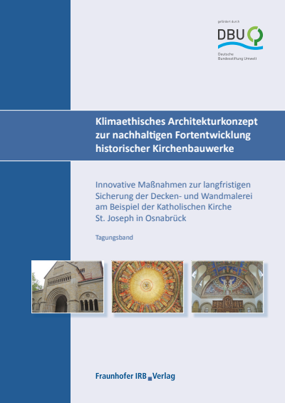 Cover des Buchs: Klimaethisches Architekturkonzept zur nachhaltigen Fortentwicklung historischer Kirchenbauwerke.