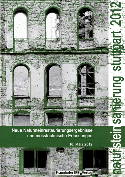 Cover des Buchs: Natursteinsanierung Stuttgart 2012.