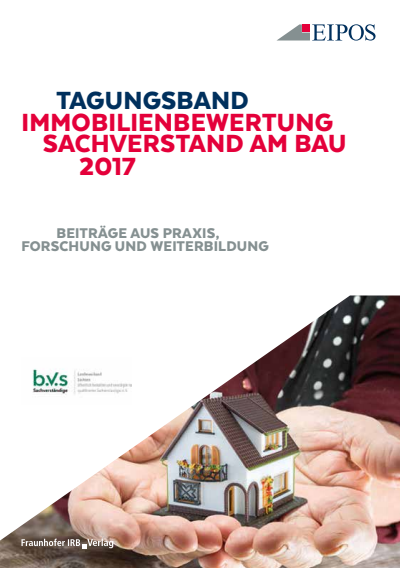 Cover des Buchs: Tagungsband Immobilienbewertung und Sachverstand am Bau 2017.
