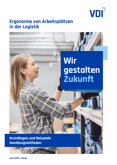 Cover des Buchs: Ergonomie von Arbeitsplätzen in der Logistik