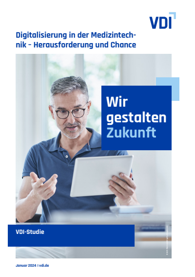 Cover des Buchs: Digitalisierung in der Medizintechnik – Herausforderung und Chance