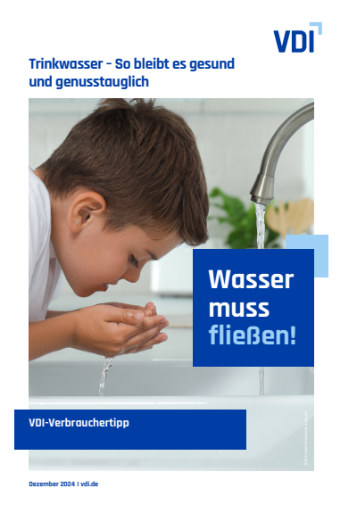 Cover des Buchs: Trinkwasser – so bleibt es gesund und genusstauglich